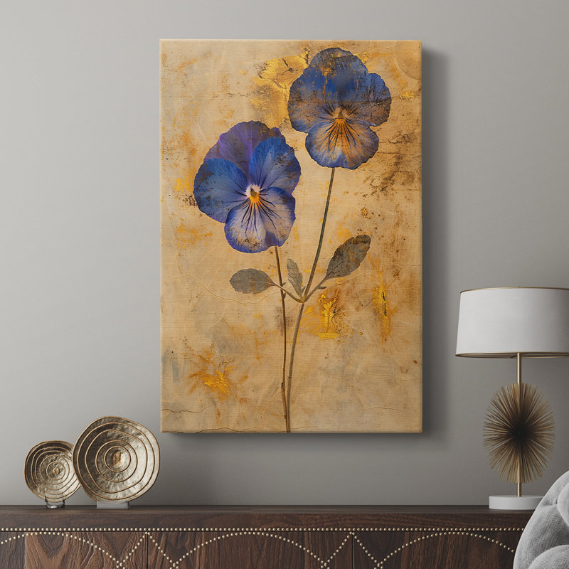 FLORAL Series XXXV - Gallery Cavas, H 12 po x l 8 po