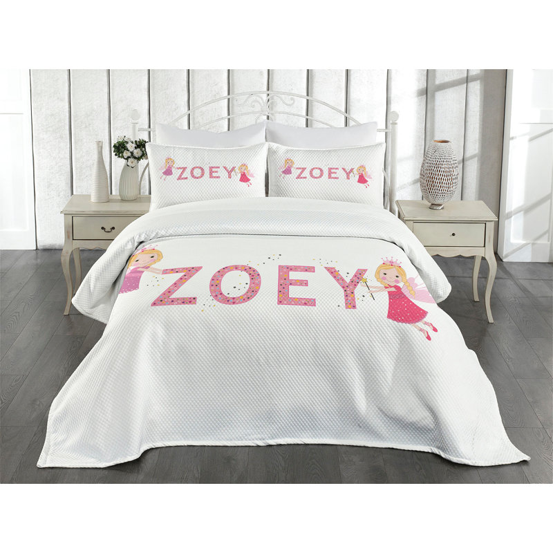 White King Polyester Girls' Bedspread Set