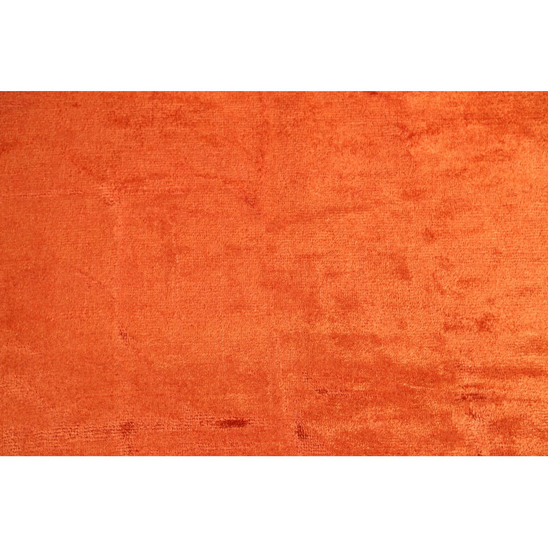 Tapis oriental contemporain à poils longs One-of-a-Kind contemporain noué à la main 5 pi 11 po x 9 pi 8 po