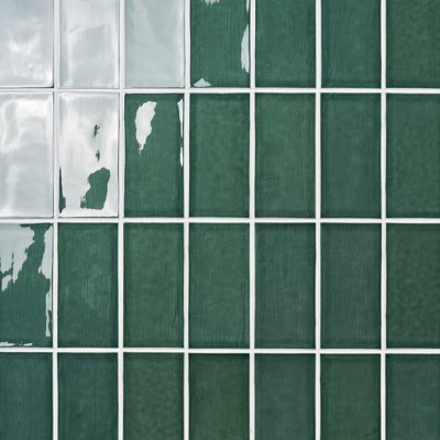 Nabi Subway 4.5x9 Subway Polished Glass Tile