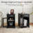 3-Piece Living Room Table Set, 66" TV Stand And 2 End Tables-632642389