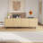 Modern Wood Color TV Stand for Living Room, Bedroom, Television Stand with 2 Cabinets
