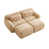 Tissu crème / fausse fourrure / nounours sélectionné