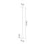 Taleja 1 - Light Stainless Steel Dome Pendant-67057813