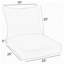 Coussin de siège / dossier Sunbrella intérieur / extérieur Warrick-22459342-125318603