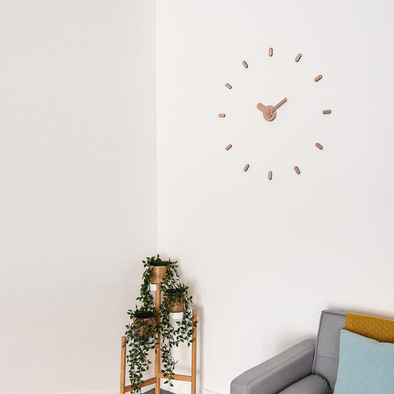 Wall Clock, Rose Gold