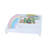 Teamson Kids Kids Rainbow 3-Tier Horizontal Staggered Display Bookcase