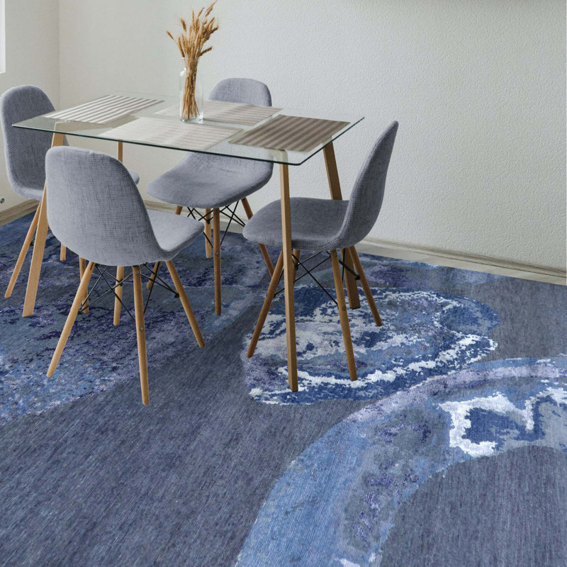 Abstract Area Rug, Rectangle 10' x 14'