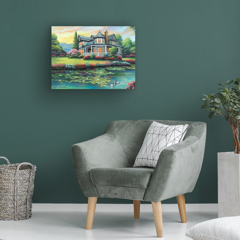 Art sur toile, "Bachelo" par John Zaccheo, H 35 po x l 47 po
