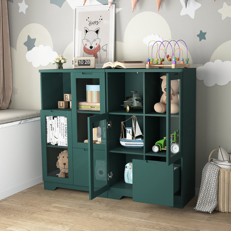 Bellavance Accent Cabinet, Green