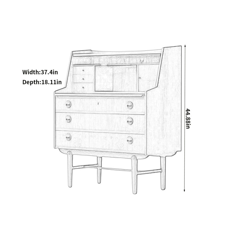 Commode créative rétro