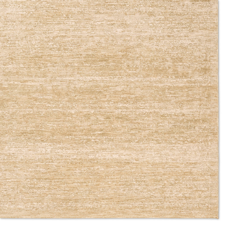 Tapis jaune Serenita, Rectangle 7 pi 9 po x 9 pi 9 po