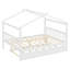 Full Size Wooden House Bed With Twin Size Trundle-536131634-536131635