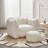 Sofas Upholstered Accent Chair with Ottoman-123028589-123028592