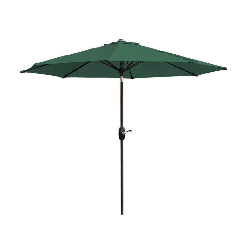 Parasol de marché 9 pi Pierpoint, Parasol vert foncé Performance