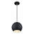 Cavill Led Black Globe Pendant-121436200