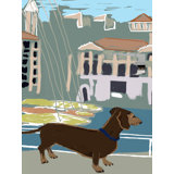 Marseille Dock Print Canvas