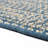 Blue Multi Tweed Wool Blend Area Rug-66930858