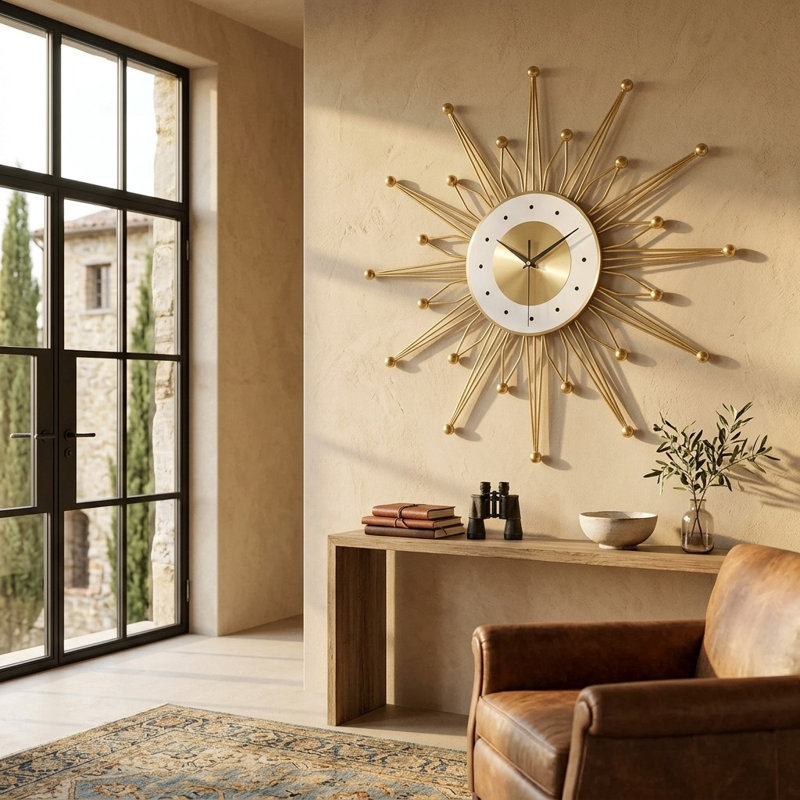 Iron Analogue Wall Clock
