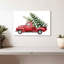 Camion de Noël rouge-2043576357