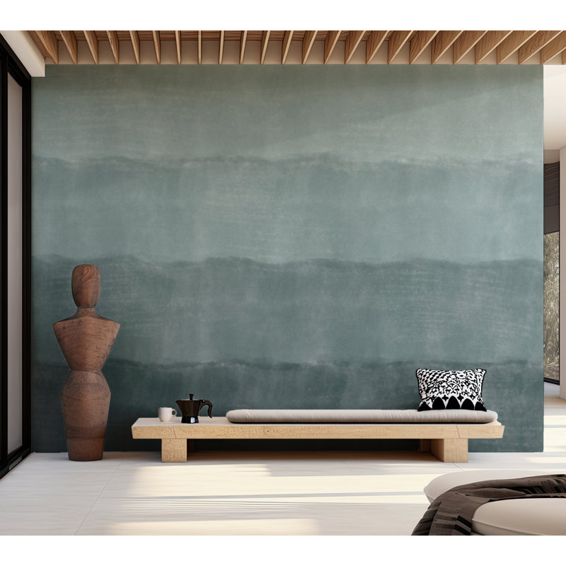 Papier peint abstrait - étapes, L 55 po x l 78 po