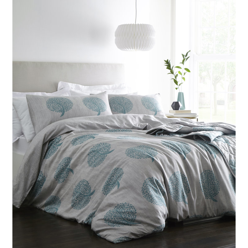 Cotton Dots Bedspread, Teal