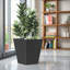 Pot de fleurs polyvalent en métal pour tous les décors, rehaussant l'esthétique du jardin et de la maison-996363987-996363984