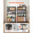 5-Tier Storage Shelves with Adjustable Height and 2000 lbs Capacity