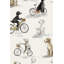 Murale bicyclette Whimsical Dogs-1438012767