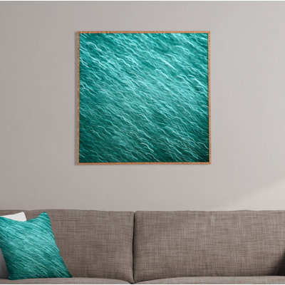 « wired rain », impression encadrée