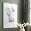 Graphite abstrait IV, reproduction encadrée - bois massif-2061478641-2061478640