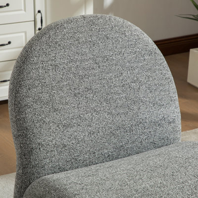 Fauteuil rembourré moderne avec repose-pieds avec rangement, repose-pieds en chenille pour salon, chambre à coucher, bureau et salle de lecture