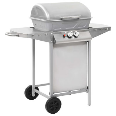 Beweglicher Propan-Gasgrill mit 2 Brennern