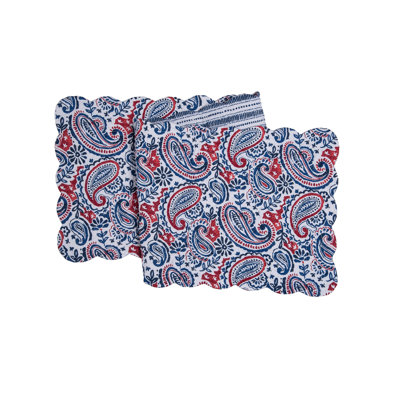 Americana Paisley Runner