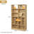 Modern 2 IN 1 Wood Bookshelf  Cat House,Cat Tree Display Case With Storage,Cat Litter Box Enclosure Climbing Shelf-434222537