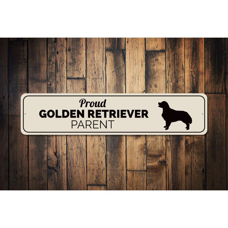 Plaque en aluminium pour chien, H 4 po x l 18 po x P 0,04 po