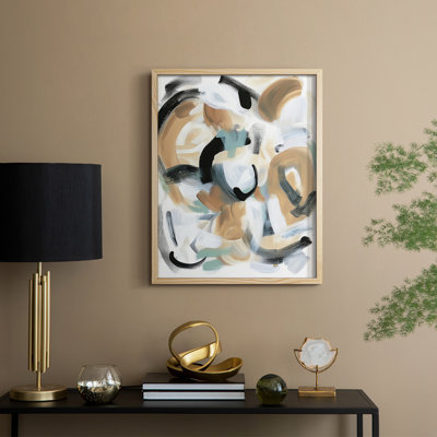 ABSTRACT Series DCCXCV Framed Print - Solid Wood