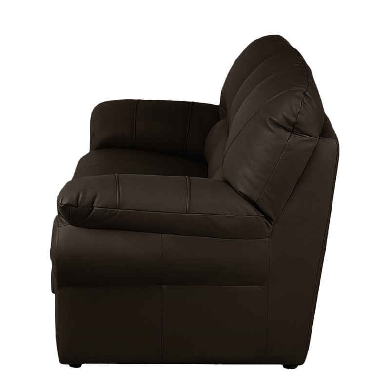Heppman 3 Seater Sofa, Dark Brown