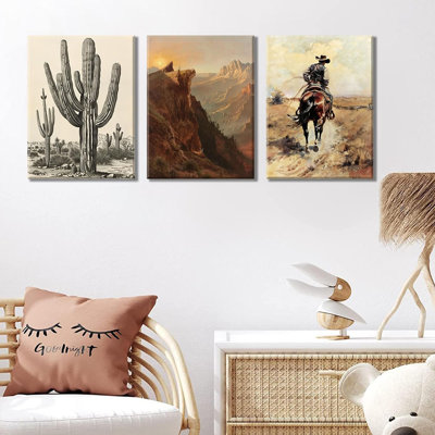 3 Piece Wrapped Canvas Print