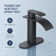 Single-Hole Single-handle Bathroom Faucet with Drain Assembly