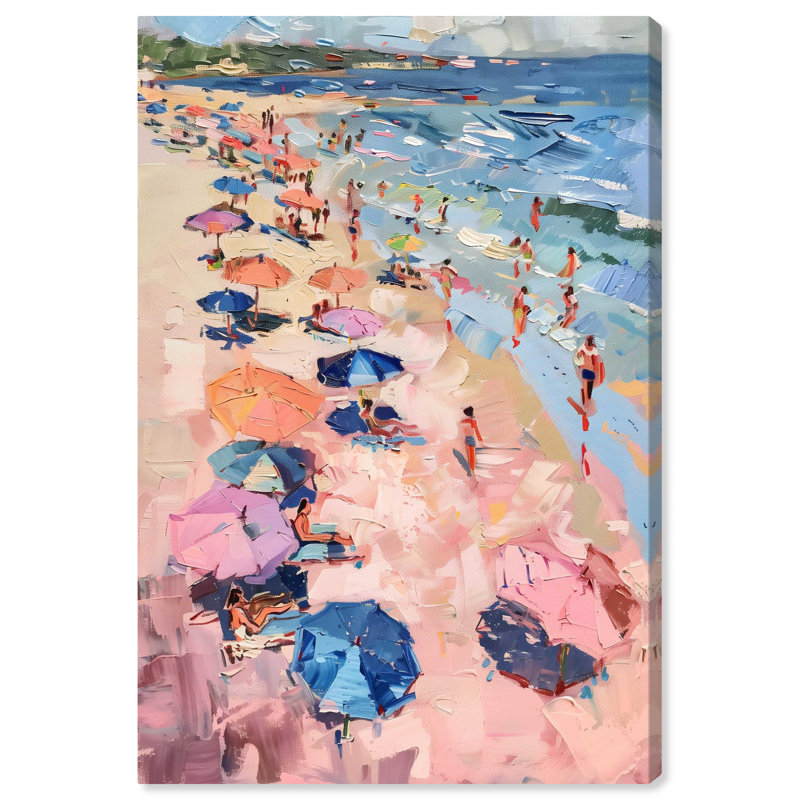 Beach Side Joys, Toile tendue, H 24 po x l 16 po