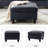 Blanchett Genuine Leather Ottoman-101688271