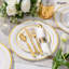 Ensemble de 350 assiettes jetables et couverts 350 pièces pour 50 invités-131095076