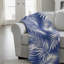 Couverture en velours de coton Waving Palms-126492658-126492659