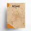Rome, carte de la ville, impression dans la nature-67817455-67817452