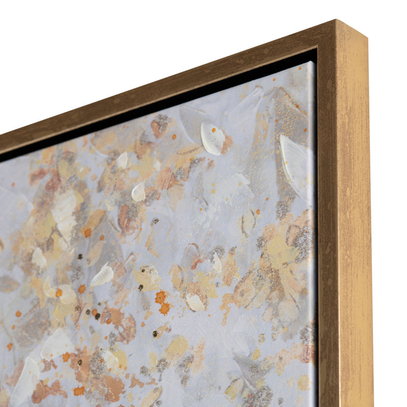 Aspen Birch Trees Framed Canvas Wall Art