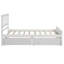 Lit plateforme simple avec deux tiroirs-226462194