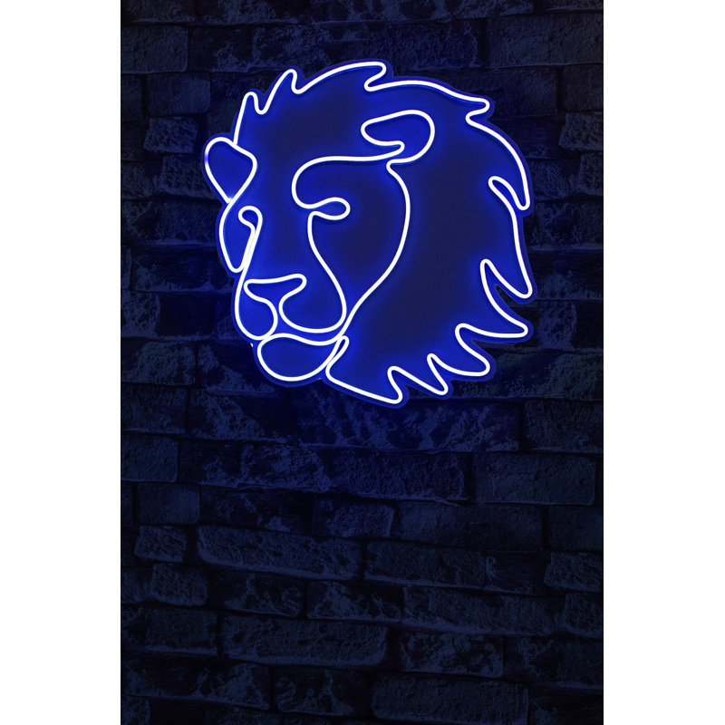 Flexible LED Neon Strip Lights, 12V Waterproof, Blue Color, 12.6 x 13.8 x 1.2 inches | PVC Foam Template, 240 Lumens, 36W Max | Ideal for Home Decor, Parties, and Outdoor Use, Energy Efficient Design