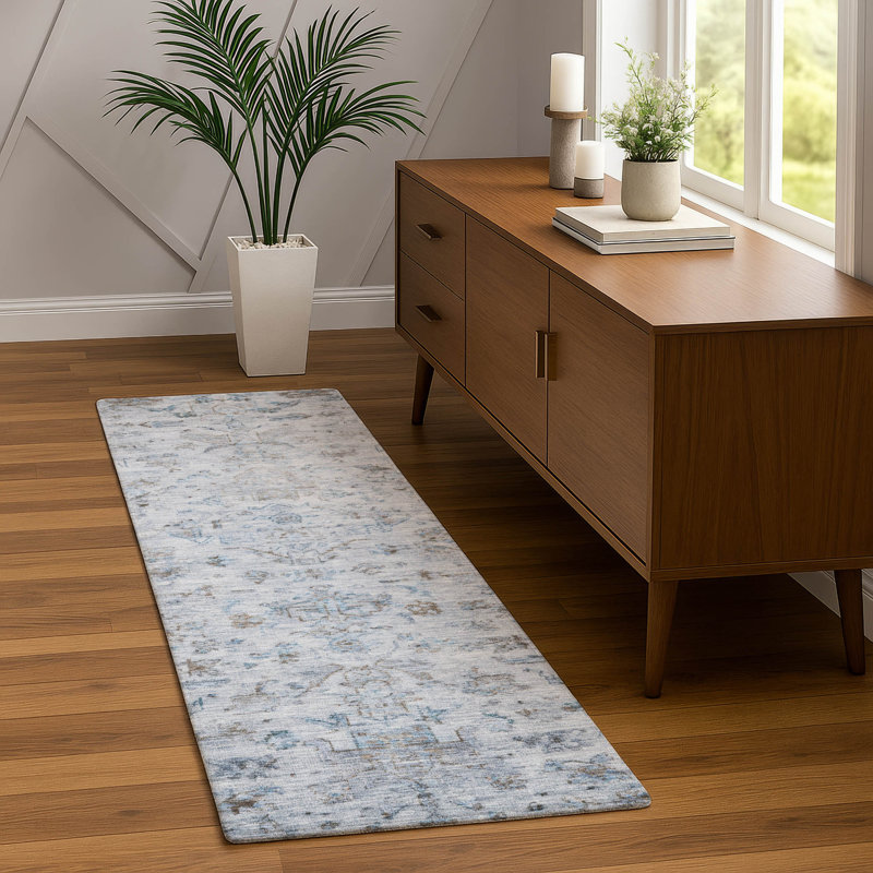Machine Washable Indoor/Outdoor Chantille ACN2322 Global Rug, Runner 2'3" x 7'6"