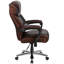 Chaise de bureau ergonomique grande et haute en cuir LeatherSoft avec appui-tête et accoudoirs Esmeralda-2044257657